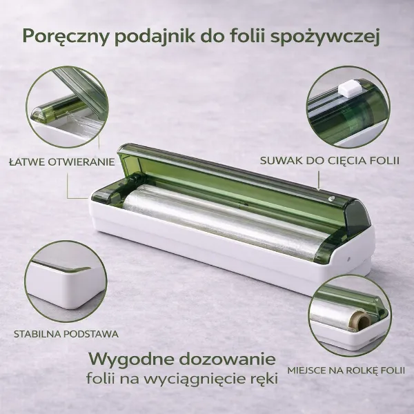 DOZOWNIK DO FOLII SPOŻYWCZEJ