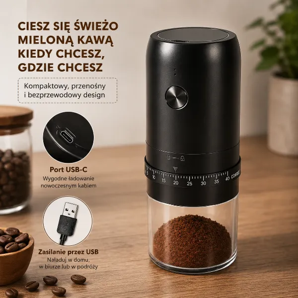 GrindGo™ - MŁYNEK ELEKTRYCZNY